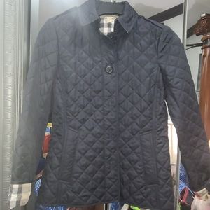 AUTHENTIC  BURBERRY COAT...WORN ONCE...IN PRESTINE CONDITION, NO SIGN OF WEAR..